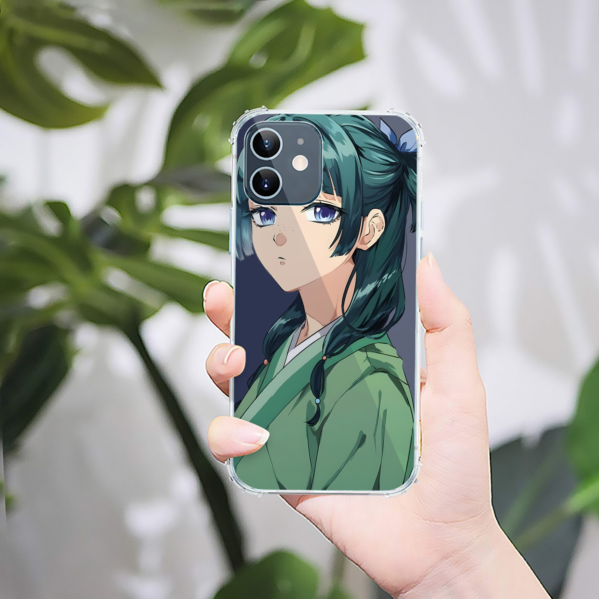 （画像用） 薬屋のひとりごと The Apothecary Diaries 【iPhone 12シリーズ対応】透明スマホケース（クリアソフトケース）